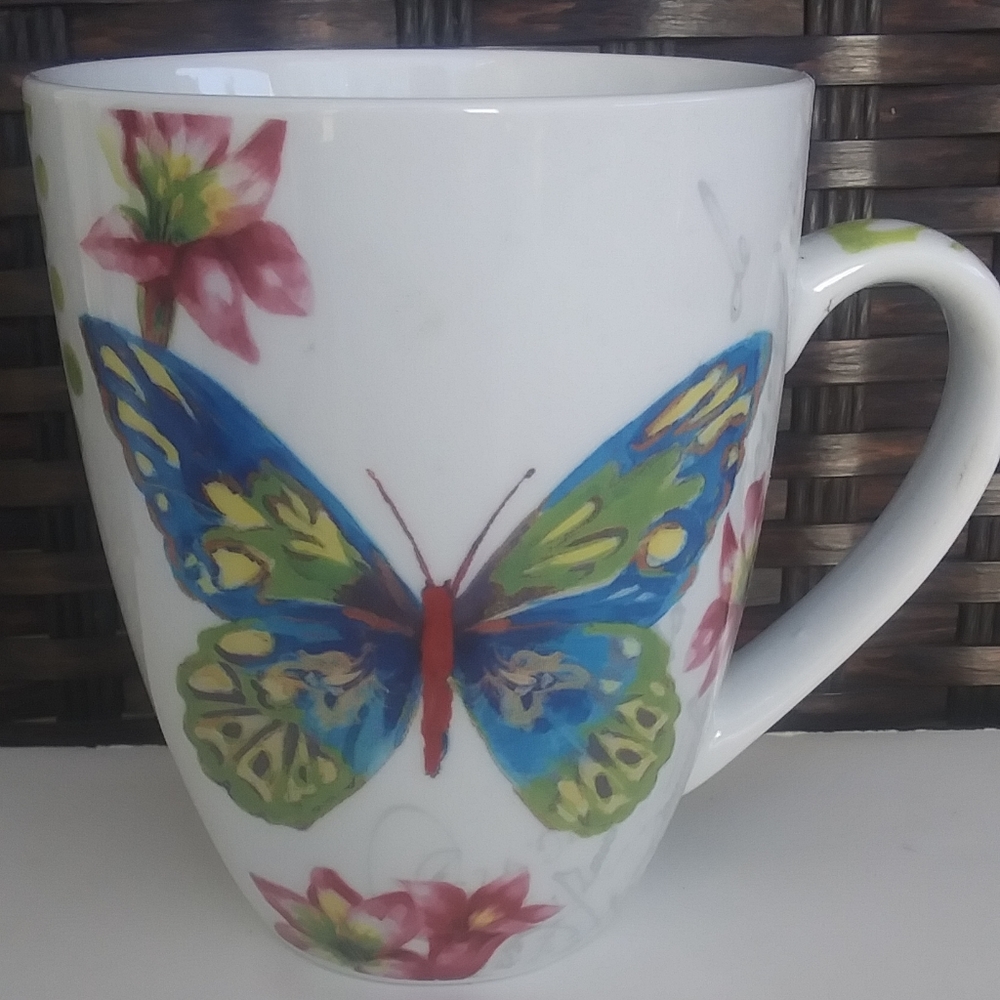 Porcelain Butterfly Mug, Adriana Cirstea Creatif